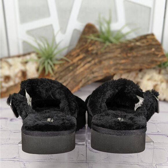 Koolaburra by UGG Furr-ah Buckle Slides Slippers - Picture 5 of 9